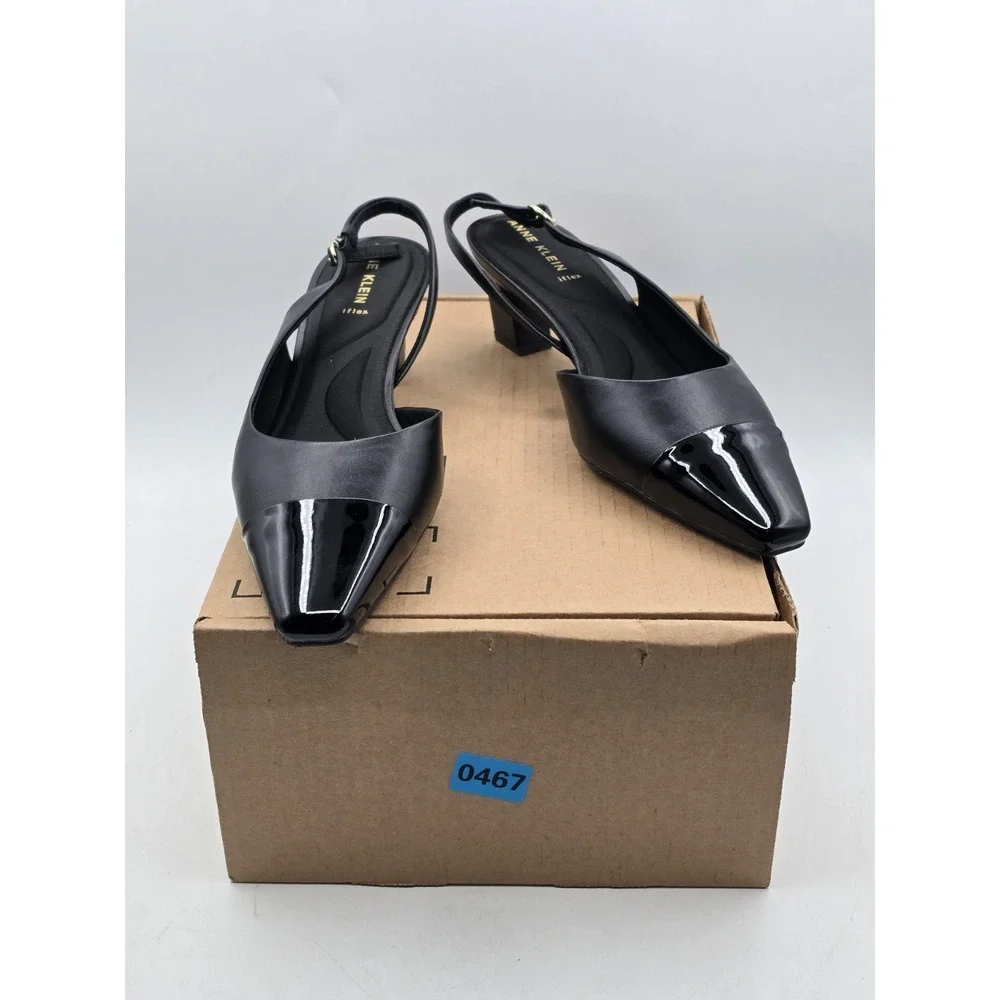 Anne Klein Women's Sama Pump iFlex- Black Comfort - Sz 9.5 - NWOB‎